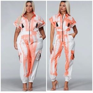 Neon White Jumpsuit by Latiste 🚨2X &3X left !